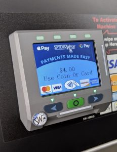 SpyderWash Payment Machine